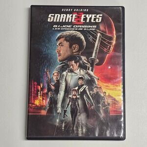 Snake Eyes G.I. Joe Origins DVD Movie Action Ninja Film Henry Golding